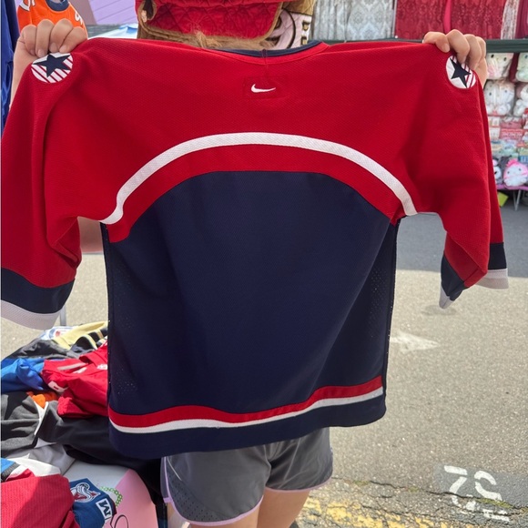 Nike Red and Blue Sports Jersey - Picture 2 of 3